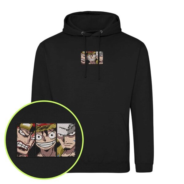 Trio of Legends Embroidered Hoodie / Sweatshirt