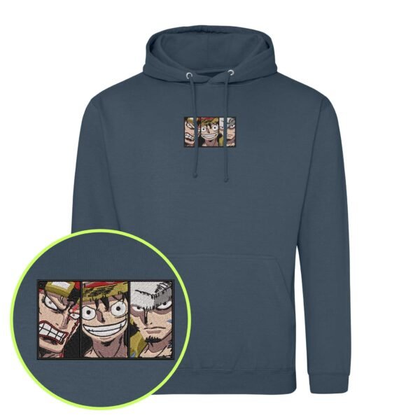 Trio of Legends Embroidered Hoodie / Sweatshirt - Image 4