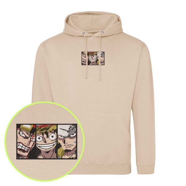 Trio of Legends Embroidered Hoodie / Sweatshirt - Image 5
