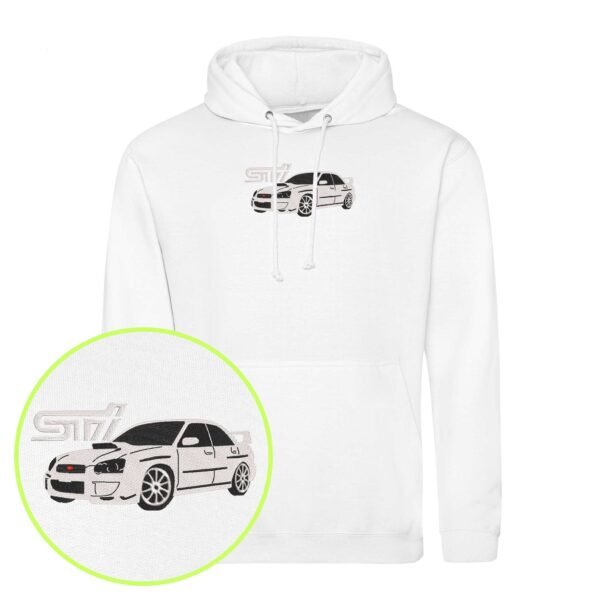 Turbo STI Power embroidered Hoodie / Sweatshirt - Image 6