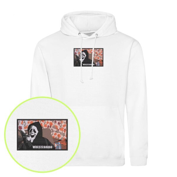 Wazaa Vibes - I Know What You Did embroidered Hoodie / Sweatshirt - Image 3