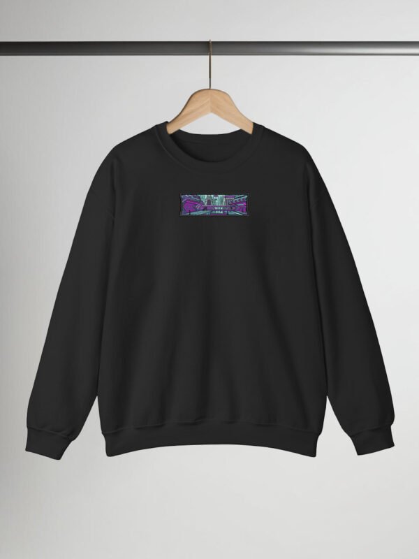 Neon Utopia embroidered Hoodie / Sweatshirt - Image 3