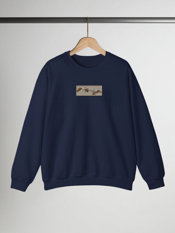 Creation of Adam embroidered Hoodie / Sweatshirt - Image 2