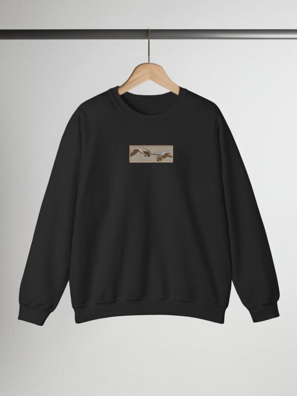 Creation of Adam embroidered Hoodie / Sweatshirt - Image 3
