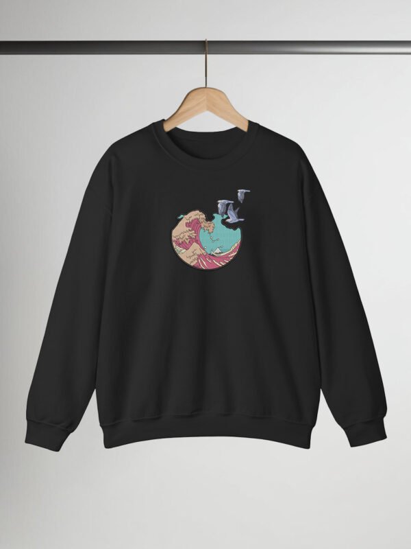Pulse of the Heart embroidered Hoodie / Sweatshirt - Image 4