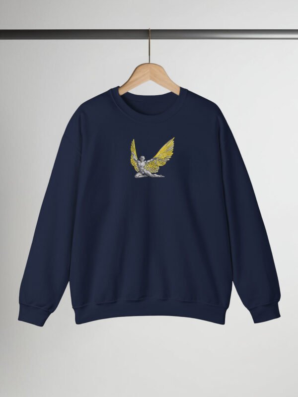 Wings of Icarus embroidered Hoodie / Sweatshirt - Image 8