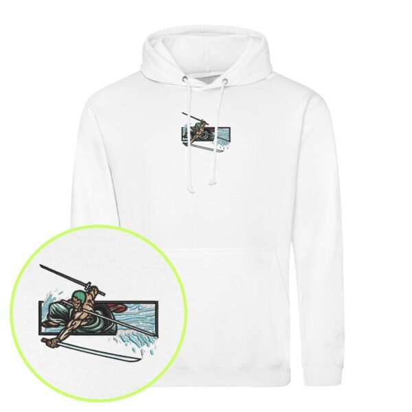 Triple Blade Swordsman embroidered Hoodie / Sweatshirt